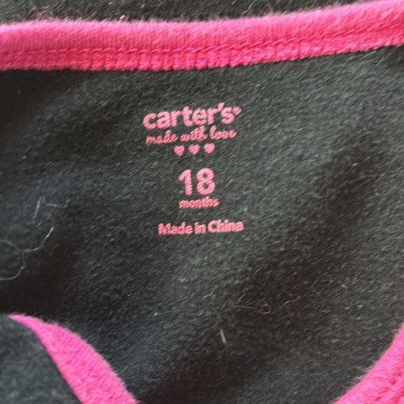 Carter’s Baby Girl Bodysuit- 18 Months - Picture 3 of 4